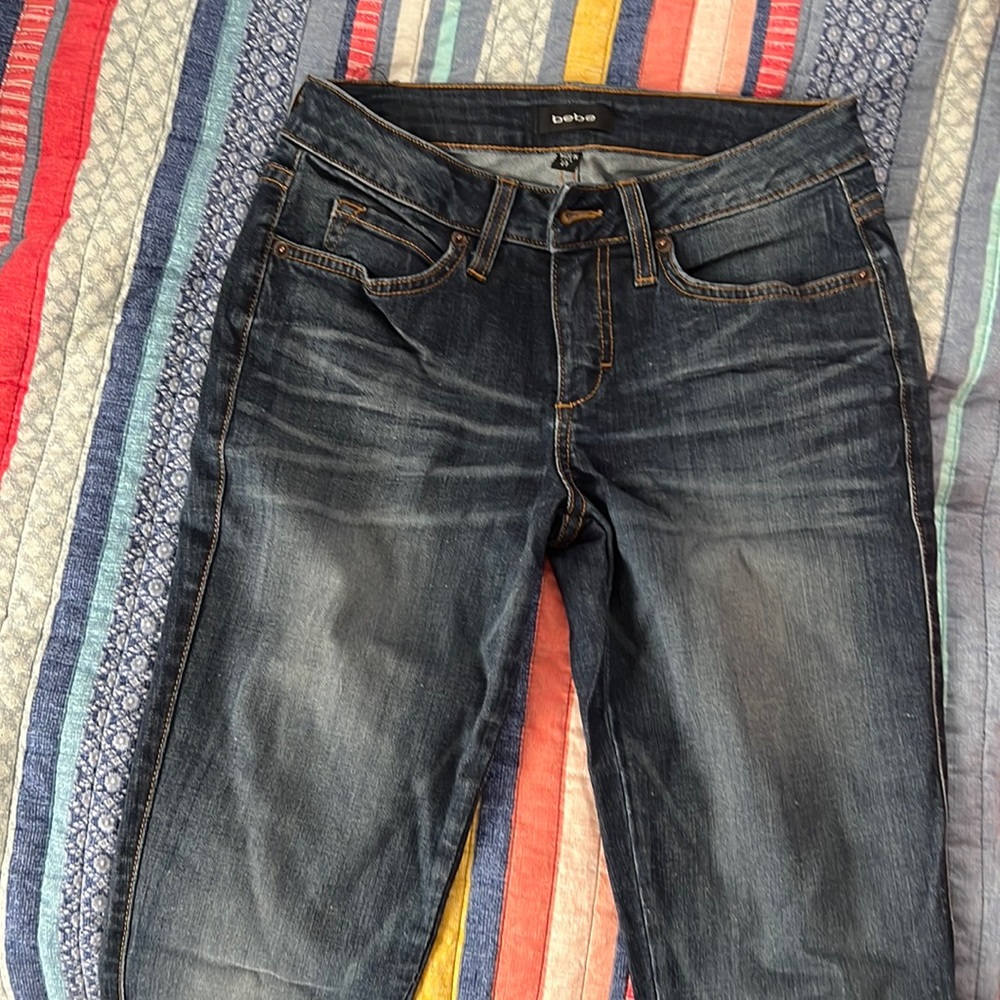 BEBE skinny jeans. Size 27